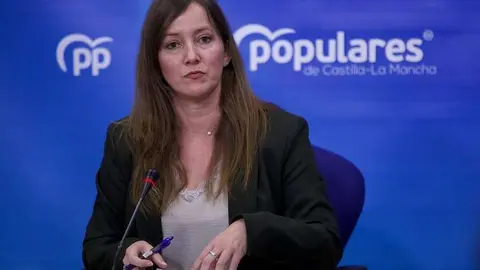 La secretaria de la mesa de las Cortes de Castilla-La Mancha y diputada regional del PP-CLM, Tania Andicoberry