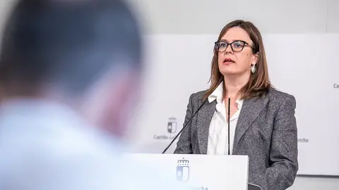 La consejera Portavoz, Esther Padilla