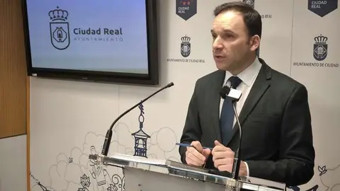 El portavoz del equipo de Gobierno de Ciudad Real, Guillermo Arroyo