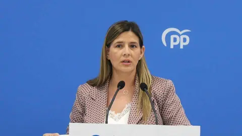 La secretaria general y portavoz parlamentaria del Partido Popular de Castilla-La Mancha, Carolina Agudo
