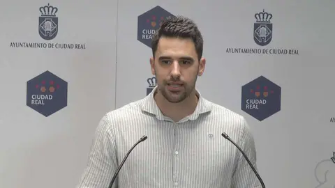 El concejal de Deportes de Ciudad Real, Pau Beltr&aacute;n