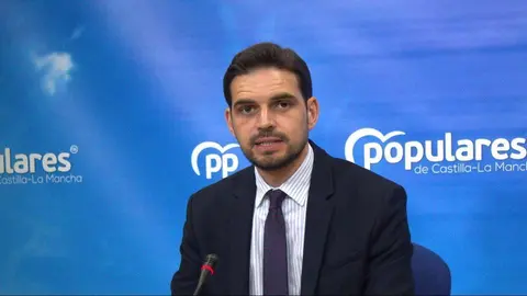 El portavoz regional y diputado auton&oacute;mico del PP en las Cortes de Castilla-La Mancha, Santiago Serrano