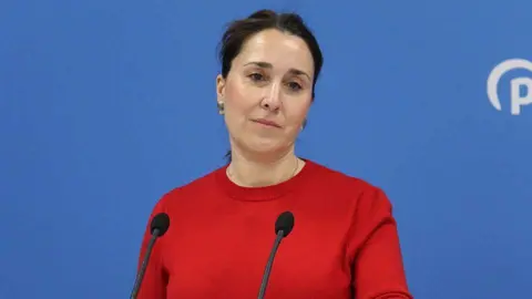La portavoz del Partido Popular de Castilla-La Mancha, Alejandra Hern&aacute;ndez