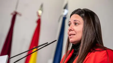 La consejera de Bienestar Social, B&aacute;rbara Garc&iacute;a Torijano