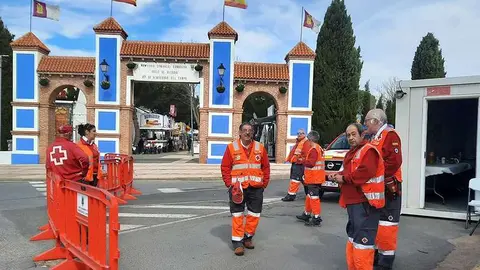 Voluntariado de Cruz Roja, a las puertas del Ferial