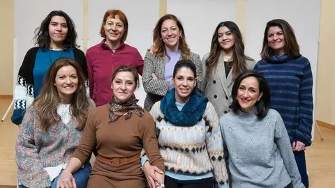 Representantes de ARTFEM Esc&eacute;nica