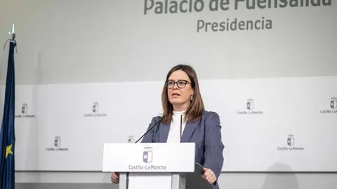 La consejera Portavoz del Gobierno regional, Esther Padilla