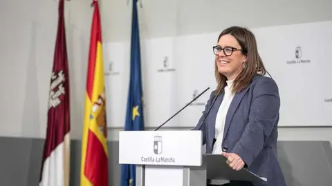 La consejera Portavoz del Gobierno regional, Esther Padilla