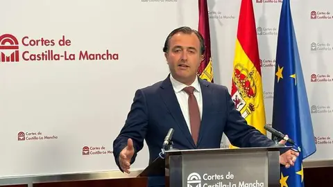 El presidente de Vox en las Cortes regionales, David Moreno