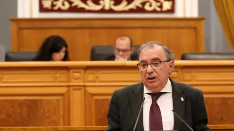 El portavoz de Hacienda y Presupuestos del grupo socialista en las Cortes regionales, Fernando Mora