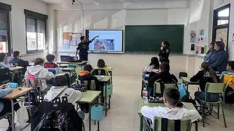 Sesi&oacute;n en el centro educativo