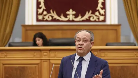 El consejero de Hacienda, Administraciones P&uacute;blicas y Transformaci&oacute;n Digital, Juan Alfonso Ruiz Molina