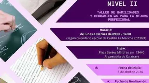 Cartel de la actividad formativa