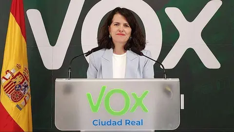 La secretaria de Vox en Ciudad Real, Mar&iacute;a Jes&uacute;s Pelayo