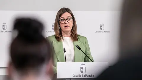 La consejera Portavoz, Esther Padilla