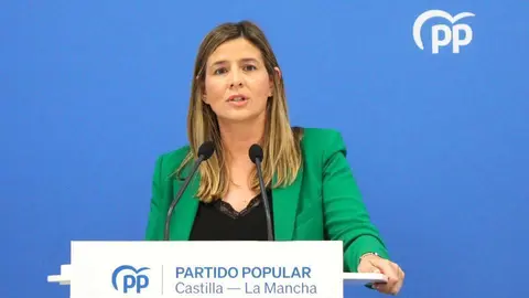 La secretaria general y portavoz parlamentaria del Partido Popular de Castilla-La Mancha, Carolina Agudo