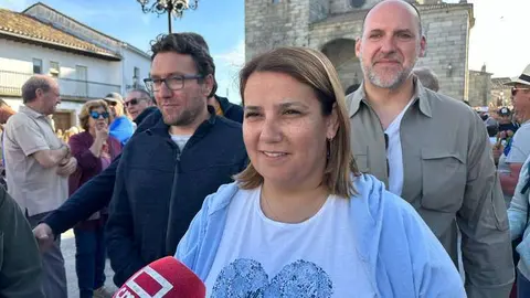 La presidenta de la Ejecutiva provincial del PSOE de Toledo, Tita Garc&iacute;a &Eacute;lez