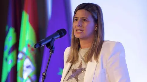 La secretaria general y portavoz parlamentaria del Partido Popular de Castilla-La Mancha, Carolina Agudo