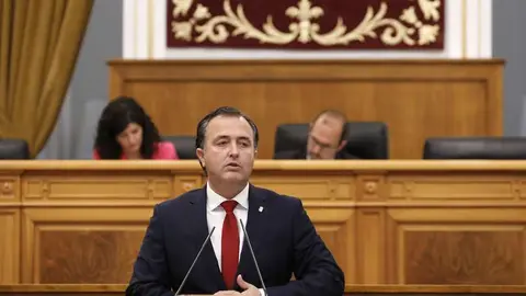 David Moreno, presidente de Vox en las Cortes regionales