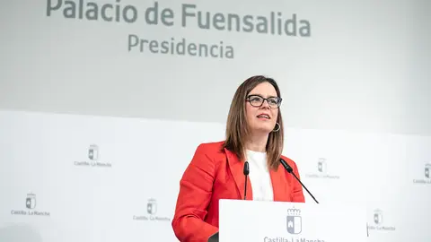 La consejera Portavoz, Esther Padilla