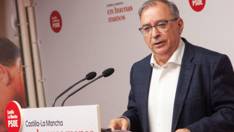El portavoz de Agua del grupo socialista en las Cortes regionales, Fernando Mora