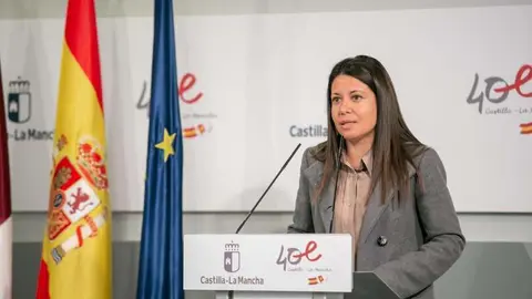 La consejera de Bienestar Social, B&aacute;rbara Garc&iacute;a Torijano
