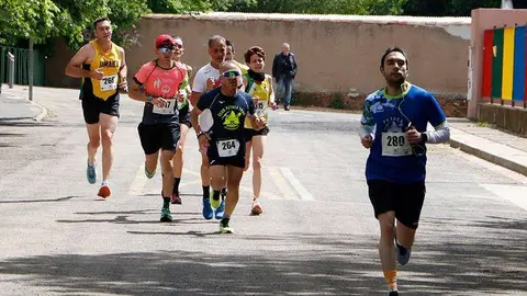 Participantes, en una de las zonas del trazado