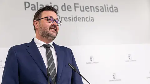 El consejero de Educaci&oacute;n, Cultura y Deportes, Amador Pastor