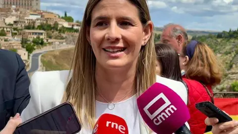 La secretaria general y portavoz parlamentaria del Partido Popular de Castilla-La Mancha, Carolina Agudo