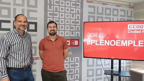 El secretario de Empleo y Pol&iacute;ticas P&uacute;blicas de CCOO-CLM, Juan Carlos del Puerto
