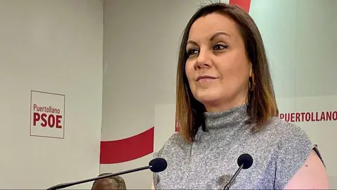 La portavoz del PSOE de Puertollano, Noelia Caballero