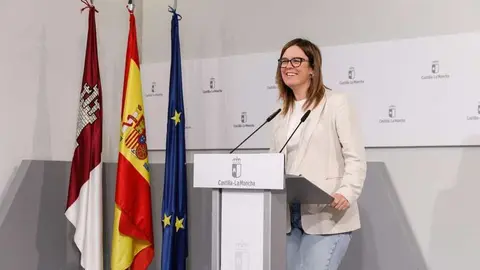 La consejera Portavoz, Esther Padilla