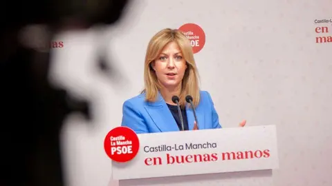La portavoz del grupo socialista en las Cortes de Castilla-La Mancha, Ana Isabel Abeng&oacute;zar