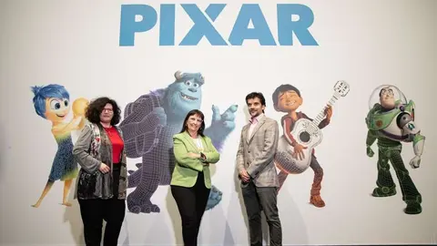 Isabel Fuentes, Elisa Dur&aacute;n y Javier Hidalgo