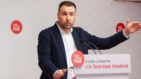 El portavoz de Empleo y Agricultura del grupo socialista en las Cortes de Castilla-La Mancha, Antonio S&aacute;nchez Requena