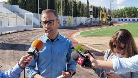 El teniente de alcalde de Deportes, David Sevilla