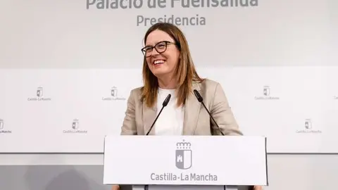 La portavoz del Ejecutivo regional, Esther Padilla