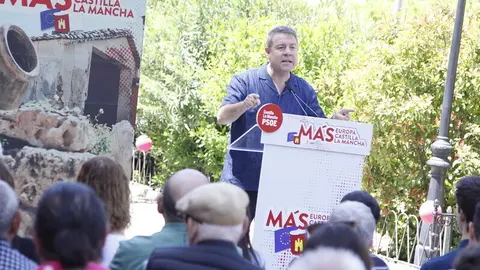 El secretario general del PSCM-PSOE y presidente de Castilla-La Mancha, Emiliano Garc&iacute;a-Page