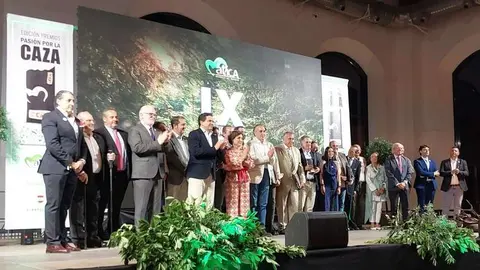 Casto S&aacute;nchez en Premios 'Pasi&oacute;n por la Caza'