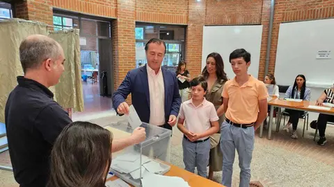 El presidente de Vox-CLM, David Moreno