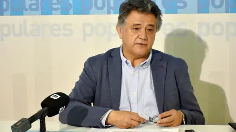 El alcalde de Daimiel, Leopoldo Sierra