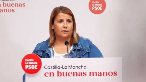 La presidenta de la Ejecutiva provincial del PSOE de Toledo, Tita Garc&iacute;a &Eacute;lez
