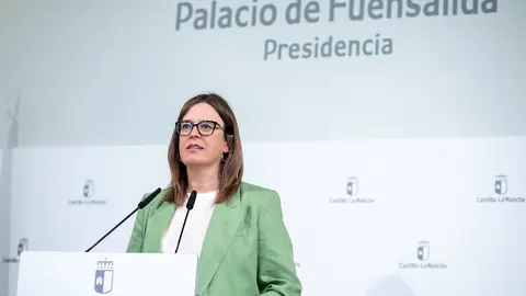 La consejera portavoz, Esther Padilla