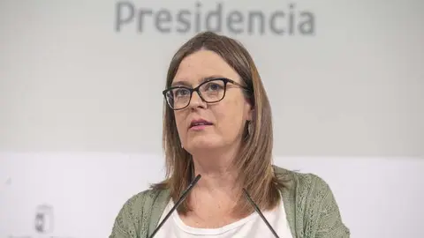 La consejera Portavoz, Esther Padilla