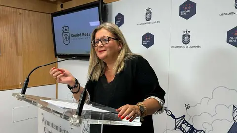 La presidenta del Patronato, Aurora Galisteo