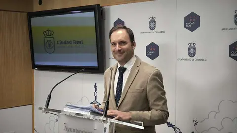 El portavoz del equipo de Gobierno de Ciudad Real, Guillermo Arroyo