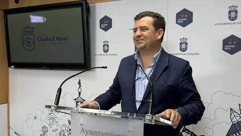 El concejal de Seguridad Ciudadana de Ciudad Real, Ricardo Chamorro