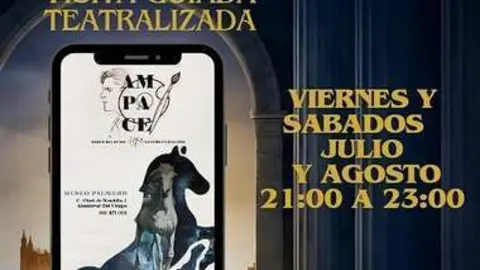 Cartel promocional de las visitas