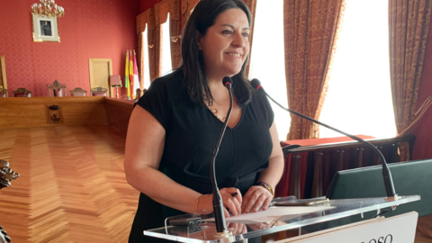 La concejala de Cultura del Ayuntamiento de Tomelloso, In&eacute;s Losa