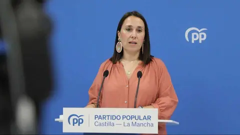 La portavoz del Partido Popular de Castilla-La Mancha, Alejandra Hern&aacute;ndez